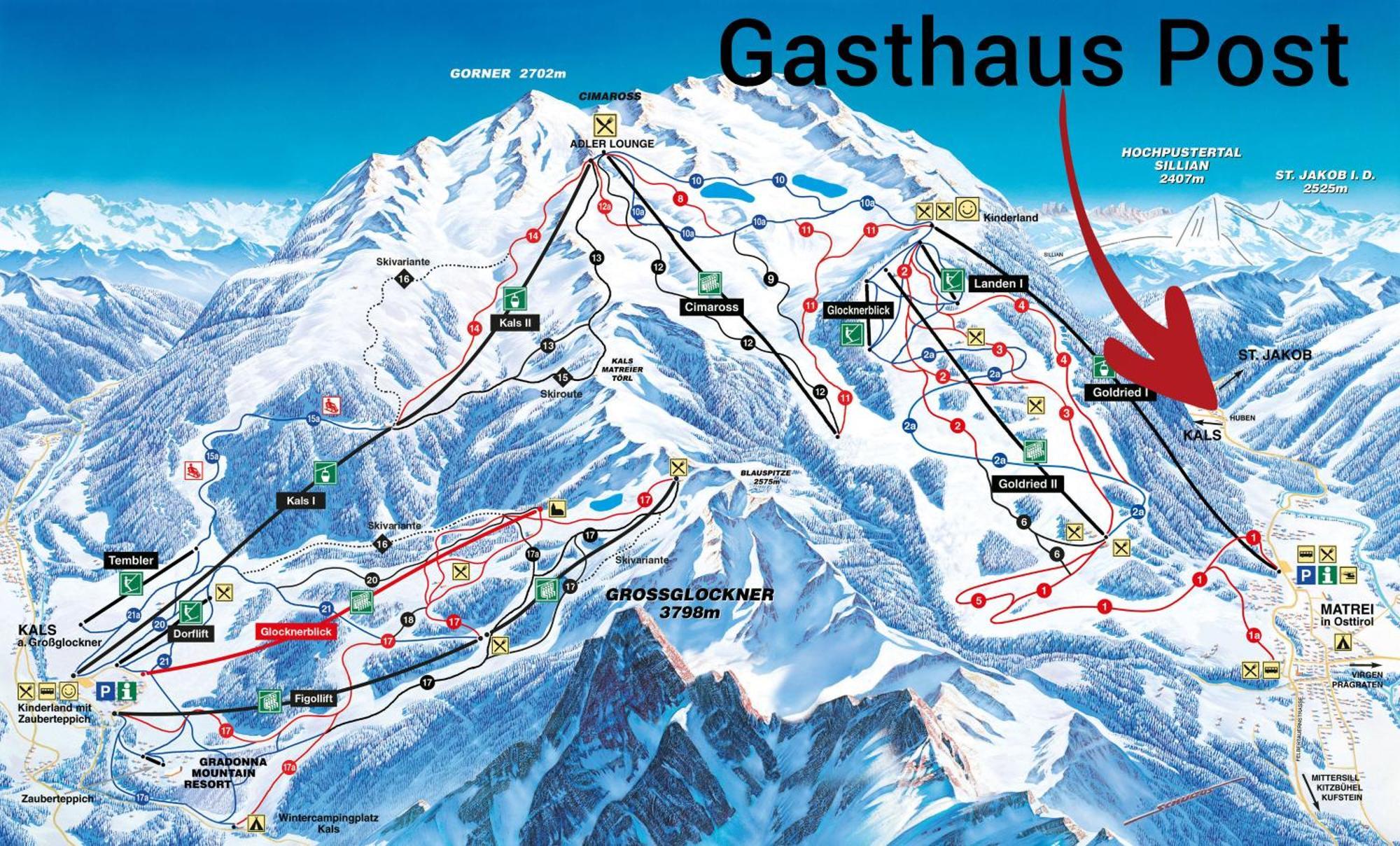 Gasthaus Post Matrei in Osttirol Exterior foto